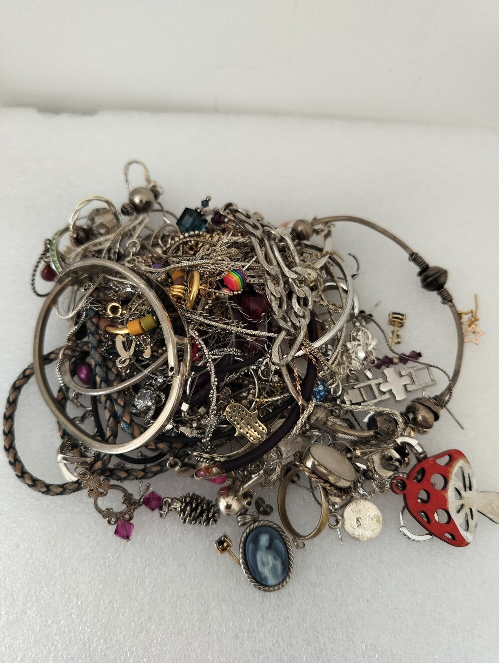 Los For Sterling Silver W/Stone (Untested) Scrap